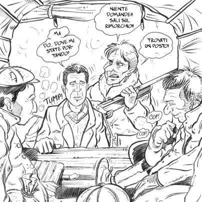 Illustrazioni per il libro “Il triangolo rosso”