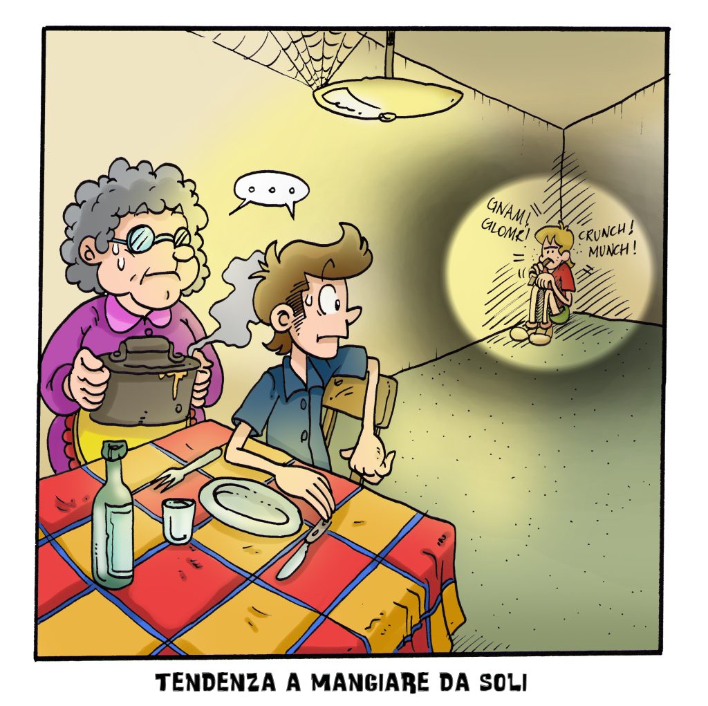 prata MANGIARE DA SOLI